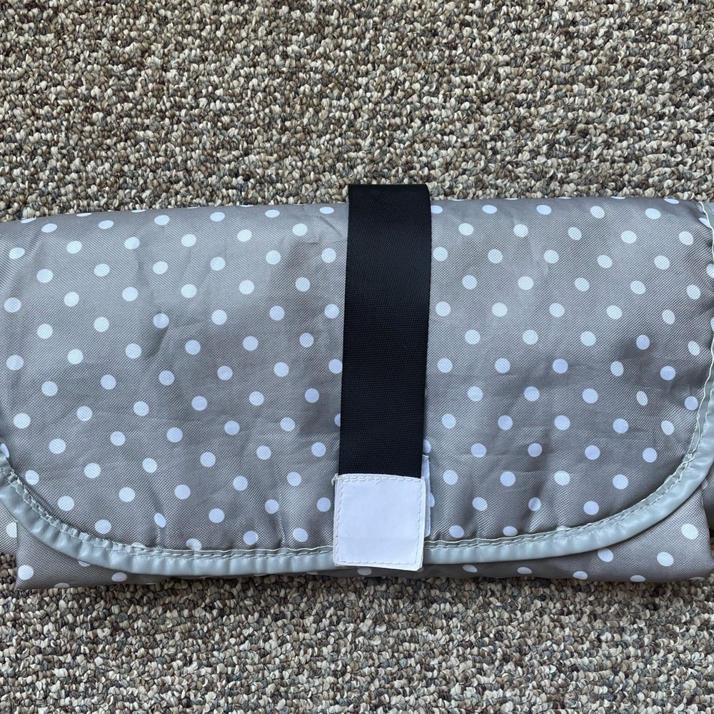 Diaper changing mat